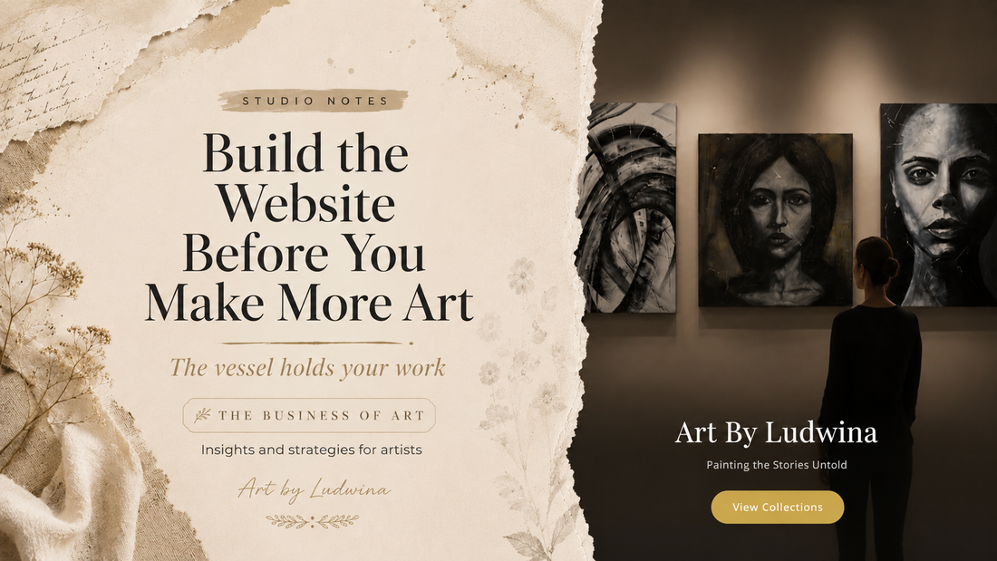 Build the Website Before You Make More Art