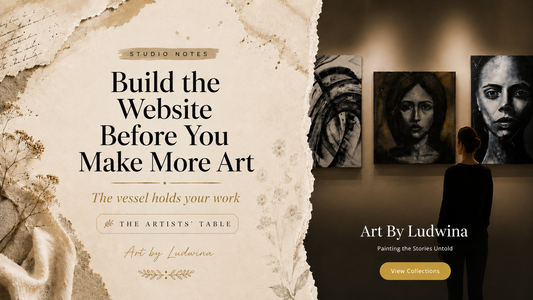 Build the Website Before You Make More Art