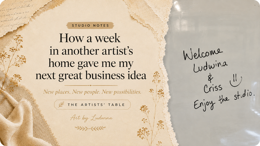 How a Week in Another Artists' Home gave me my Next Great Business Idea