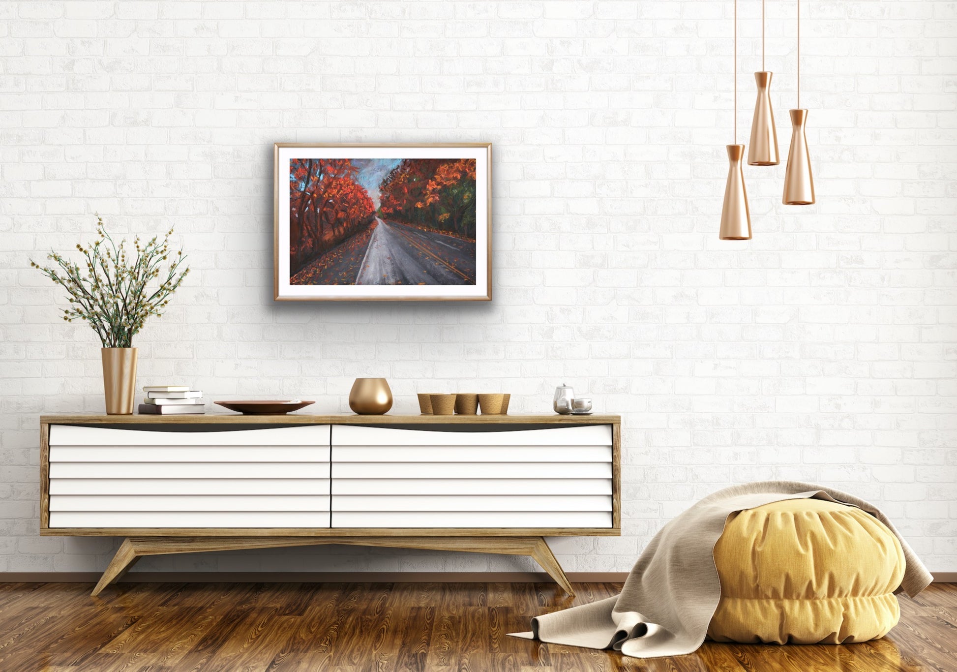 Autumn roads by Ludwina Dautovic