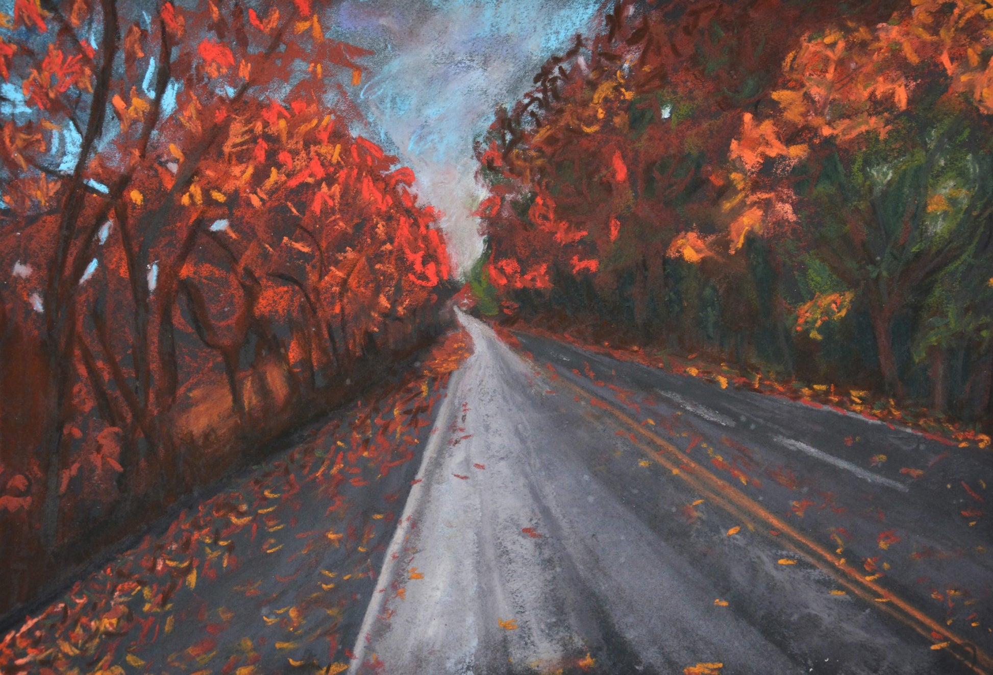 Autumn Roads by Ludwina Dautovic