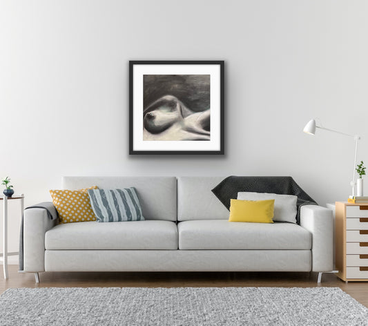 Black and white nude by Ludwina Dautovic