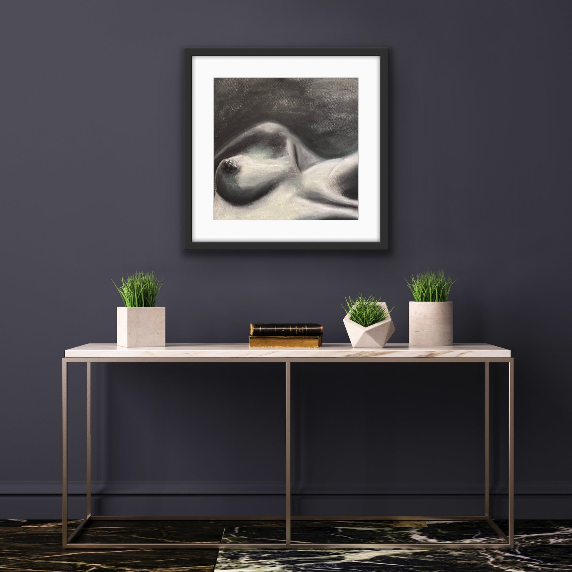 Black and white nude by Ludwina Dautovic