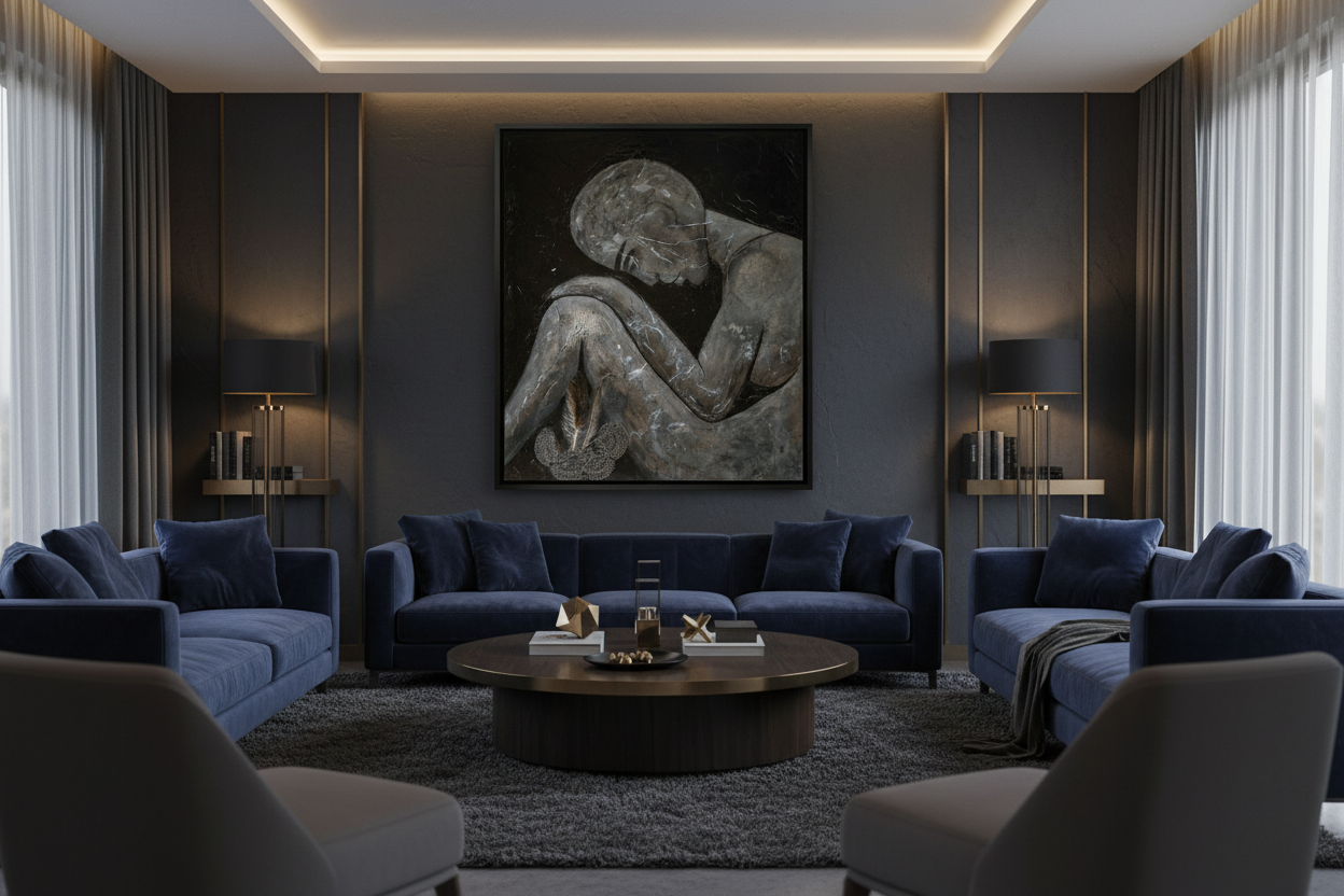 Dark Moody Interior